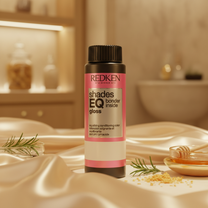 Краска для Волос с Бондером Тон-в-Тон без Аммиака с Эффектом Кондиционера (Теплые Оттенки) Redken Shades EQ Gloss Bonder Inside All in One Bonder + Hair Toner (WARM IT UP), 60 мл