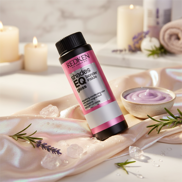 Краска для Волос с Бондером Тон-в-Тон без Аммиака с Эффектом Кондиционера (Оттенки Блонд) Redken Shades EQ Gloss Bonder Inside All in One Bonder + Hair Toner (1001 Blondes), 60 мл