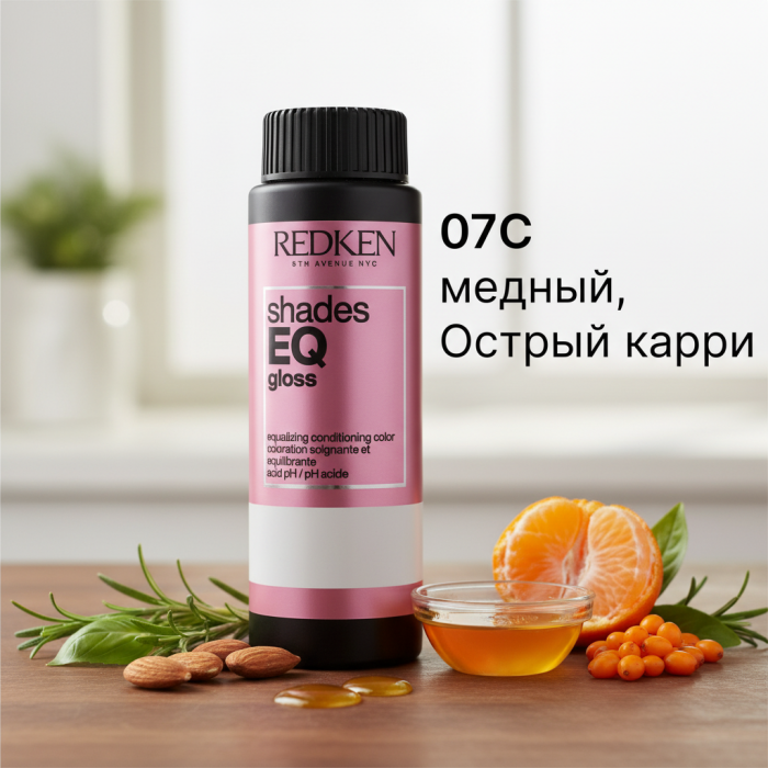 Краска для Волос Тон-в-Тон без Аммиака с Эффектом Кондиционера (Основной Каталог) Redken Shades EQ Gloss, 60 мл