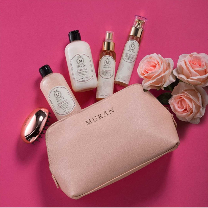 Шампунь для Реконструкции и Увеличения Объема Волос MURAN Silky Supreme 10 Restructuring Plumping Rose Shampoo