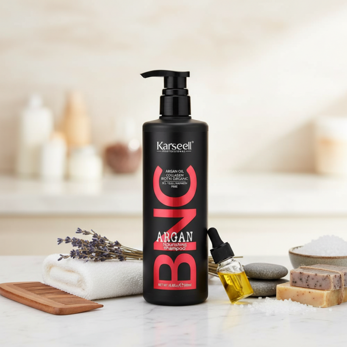 Питательный Шампунь с Аргановым Маслом Karseell BNC Argan Nourishing Shampoo