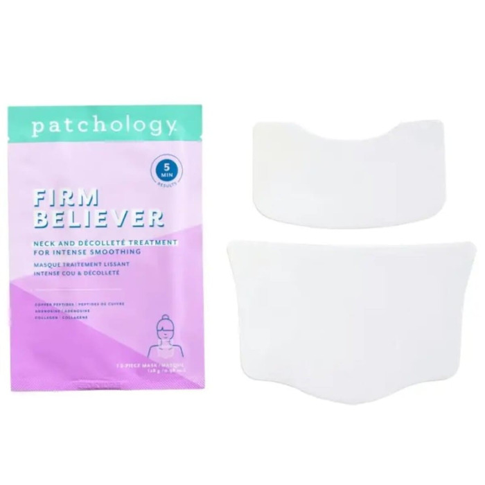 Разглаживающая Маска для Шеи и Декольте Patchology Firm Believer Neck & Décolleté Treatment