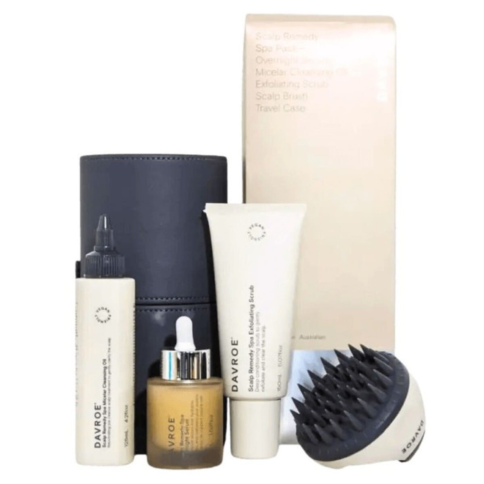 Массажная Щетка для Кожи Головы DAVROE Exfoliates and Massages the Scalp Brush