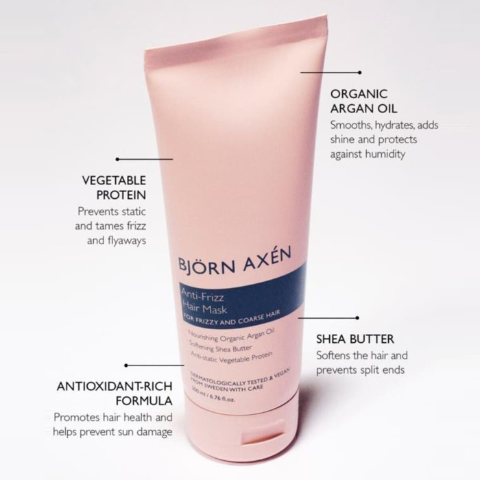 Разглаживающая Маска для Волос BJÖRN AXÉN Anti-Frizz Hair Mask