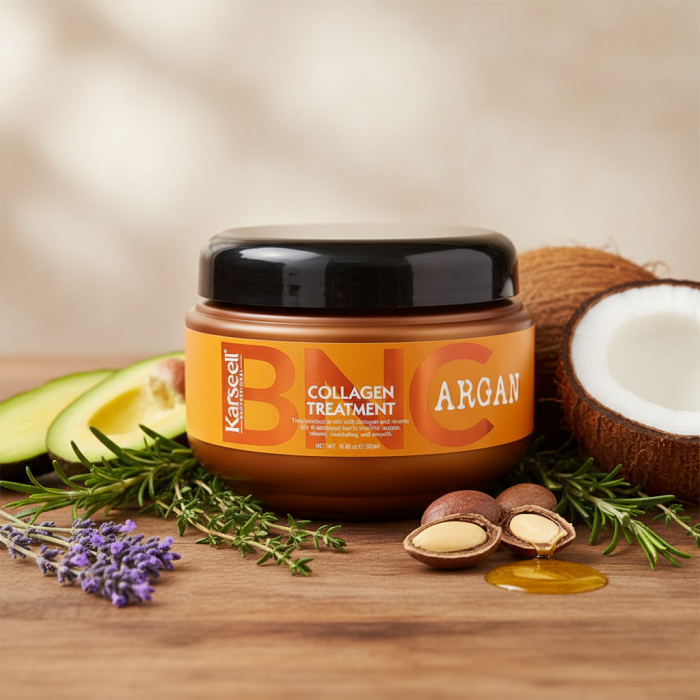 Уход для Волос с Коллагеном и Аргановым Маслом Karseell BNC Argan Collagen Treatment