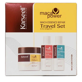 Восстанавливающий Дорожный Набор Для Волос с Эссенцией Маки Karseell Maca Essence Repair Travel Set