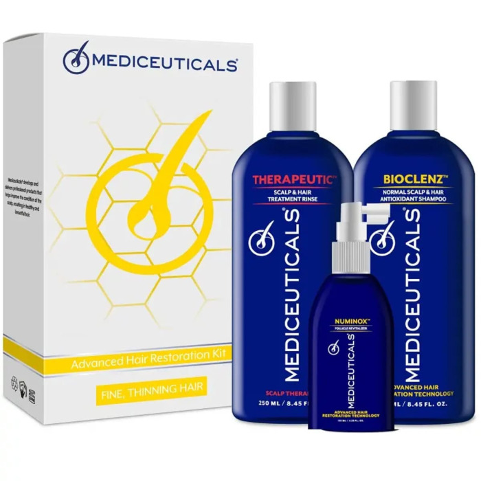 Набор для Стимуляции Роста Тонких и Истонченных Волос Mediceuticals Advanced Hair Restoration Kit
