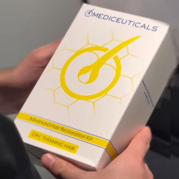 Набор для Стимуляции Роста Cухих и Истонченных Волос Mediceuticals Advanced Hair Restoration Kit
