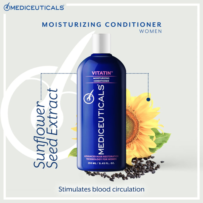 Увлажняющий Невесомый Кондиционер для Женщин Mediceuticals Vitatin Conditioner