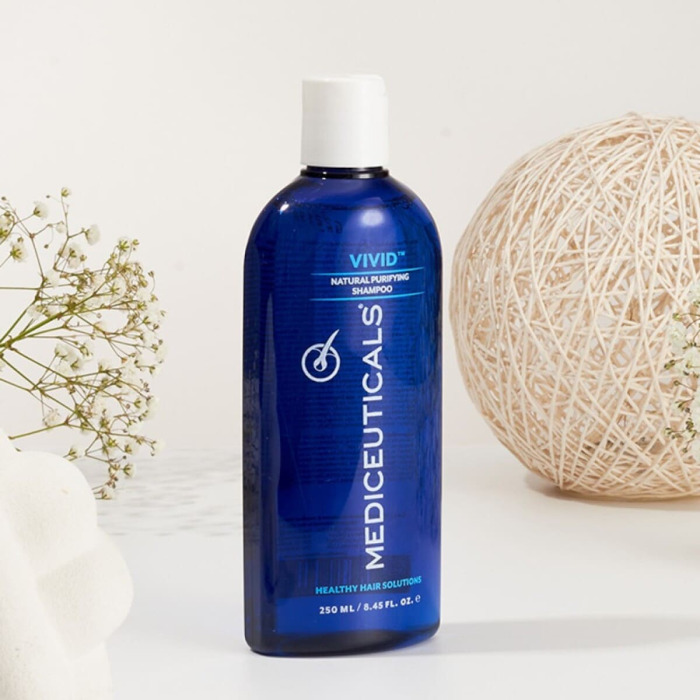 Шампунь для Очистки и Детоксификации Волос Mediceuticals Vivid Shampoo