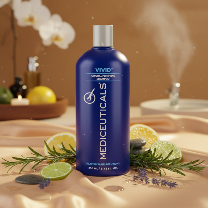 Шампунь для Очистки и Детоксификации Волос Mediceuticals Vivid Shampoo