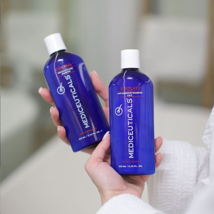 Отшелушивающий Шампунь Против Сухости и Зуда Кожи Головы Mediceuticals X-Derma Shampoo
