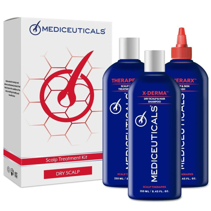 Набор для Сухой Кожи Головы Mediceuticals Dry Scalp Scalp Treatment Kit