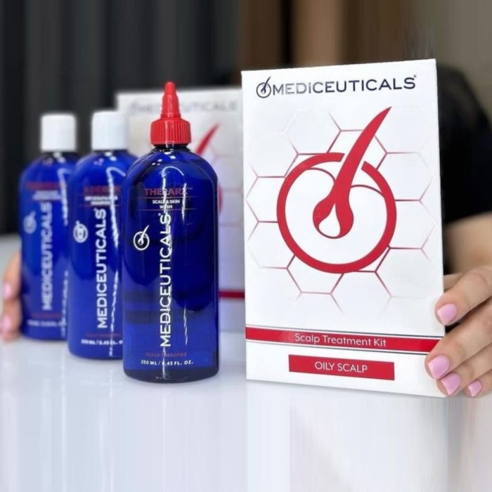Набор для Жирной Кожи Головы Mediceuticals Oily Scalp Scalp Treatment Kit