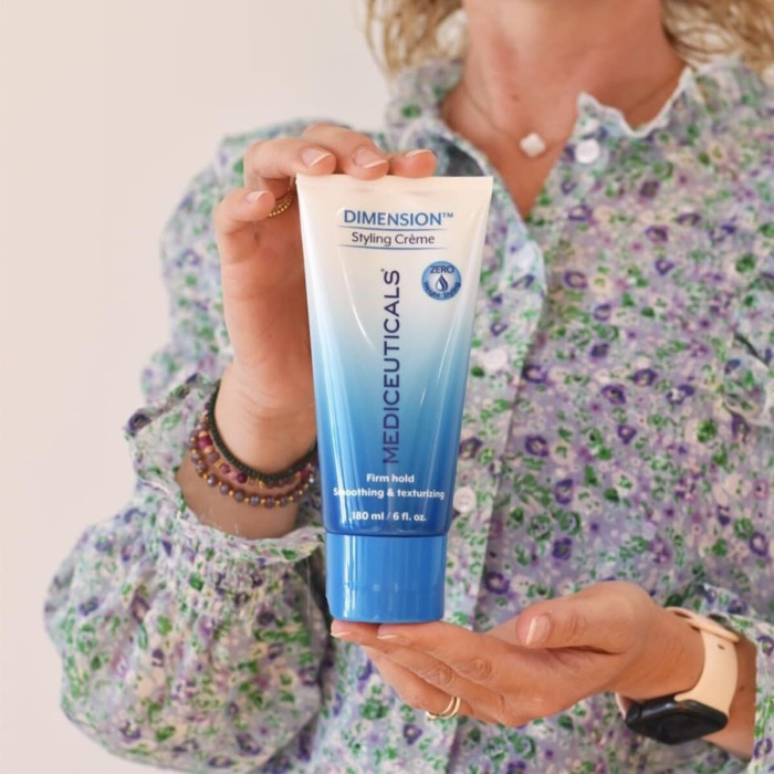 Невесомый Стайлинговый Крем Сильной Фиксации Mediceuticals Dimension Styling Cream
