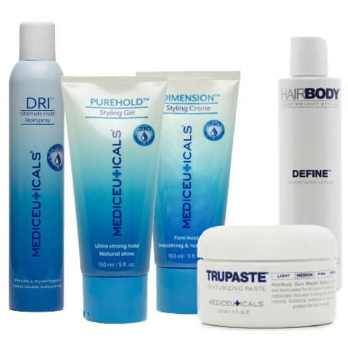 Невесомый Стайлинговый Крем Сильной Фиксации Mediceuticals Dimension Styling Cream