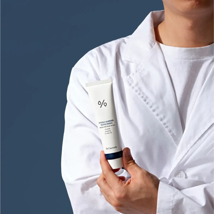 Увлажняющий Солнцезащитный Крем на Основе Физических Фильтров Dr. Ceuracle Hydra Barrier Sunscreen SPF 50