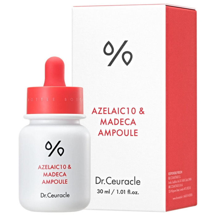 Сыворотка с Азелаиновой Кислотой 10 % и Мадекасосидом Dr. Ceuracle Azelaic 10 & Madeca Ampoule