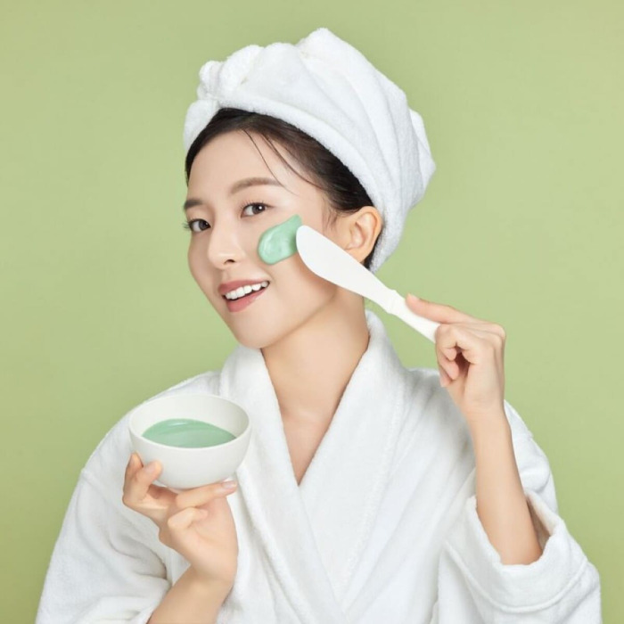 Альгинатная Маска со Спирулиной Против Отеков Dr. Ceuracle Expert Spirulina Cooling Modeling Mask