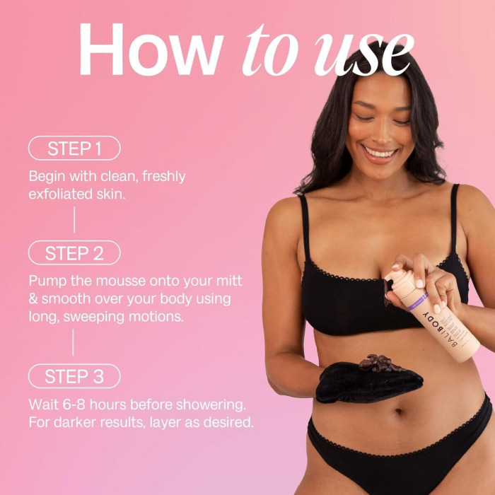 Мусс-Автозагар для Тела Bali Body Deep Violet Self Tanning Mousse