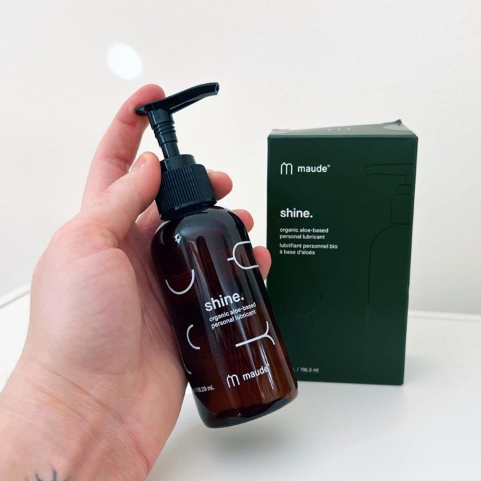 Органический Лубрикант на Водной Основе Maude Shine Organic Aloe-Based Personal Lubricant