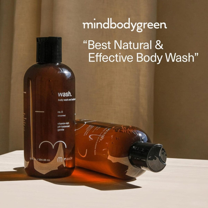 Гель для Душа и Пена для Ванны без Аромата Maude Body Wash and Bubble Bath No.0