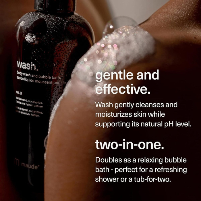 Гель для Душа и Пена для Ванны Аромат №3 Maude Body Wash and Bubble Bath No.3 Sandalwood, Eucalyptus and Ets.