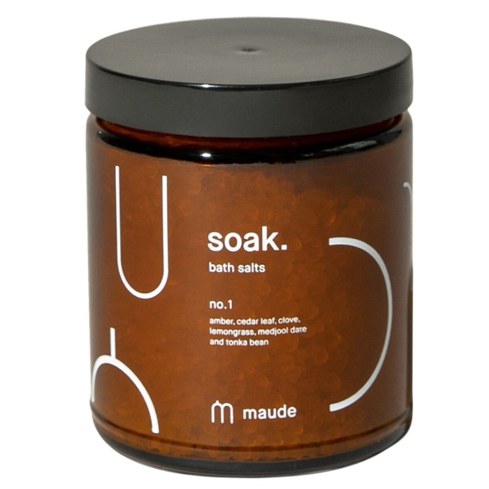 Минеральная Cоль для Ванны Аромат №1 Maude Soak Bath Salts No.1 Amber, Cedar Leaf, Lemongrass and Ets.