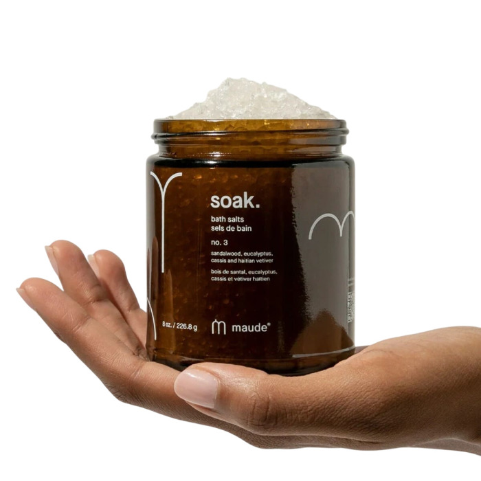 Минеральная Cоль для Ванны Аромат №3 Maude Soak Bath Salts No.3 Sandalwood, Eucalyptus and Ets.