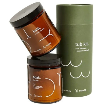 Набор по Уходу за Кожей Аромат №1 Амбра, Кедр и Лемонграсc Maude Tub Kit No.1