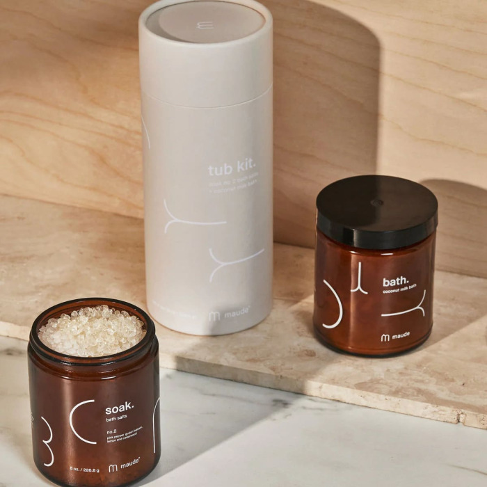 Набор по Уходу за Кожей Аромат №2 Розовый Перец и Бальзам Гурджун Maude Tub Kit No.2