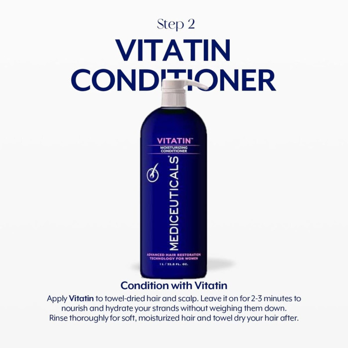 Увлажняющий Невесомый Кондиционер для Женщин Mediceuticals Vitatin Conditioner