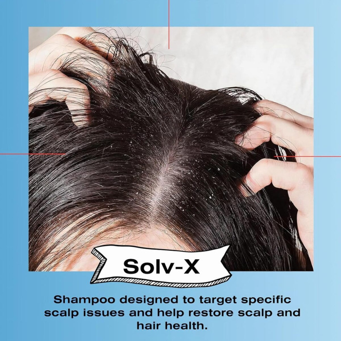 Шампунь для Жирной Кожи Головы Mediceuticals Solv-X Shampoo