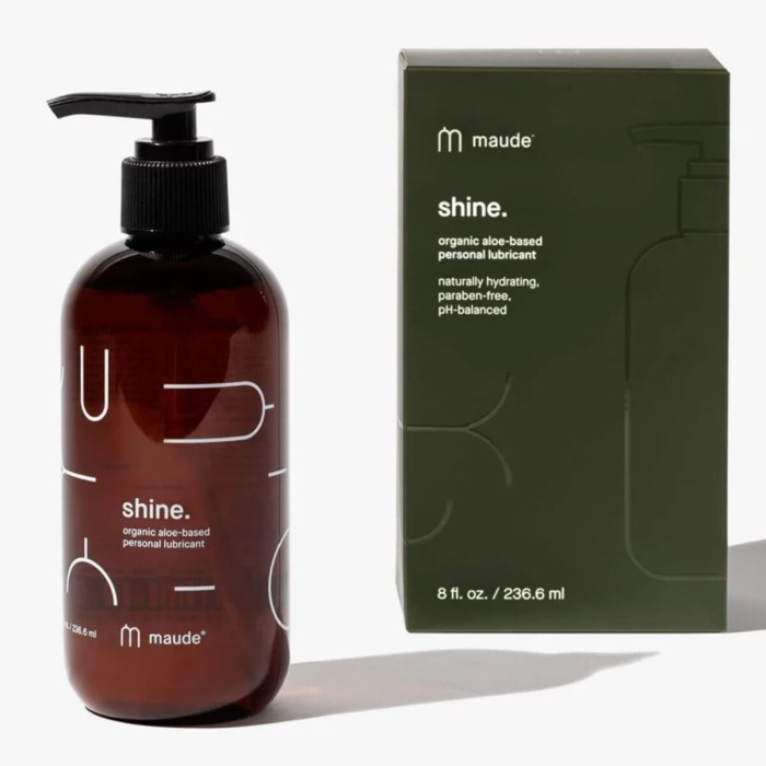 Органический Лубрикант на Водной Основе Maude Shine Organic Aloe-Based Personal Lubricant