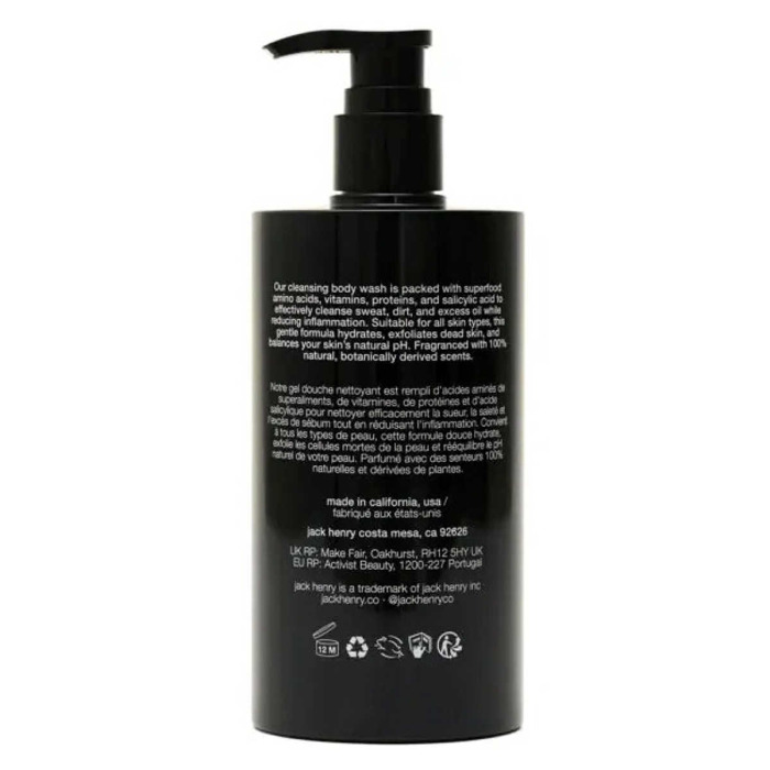 Гель для Душа с Ароматом Хиноки и Кипариса Jack Henry Hinoki Cypress Body Wash