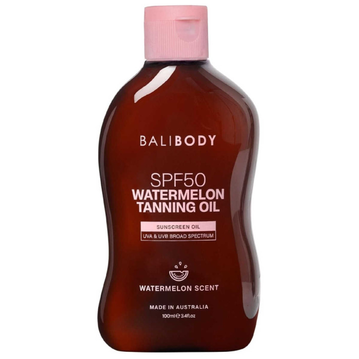 Масло для Загара с Семенами Арбуза Bali Body Watermelon Tanning Oil SPF 50