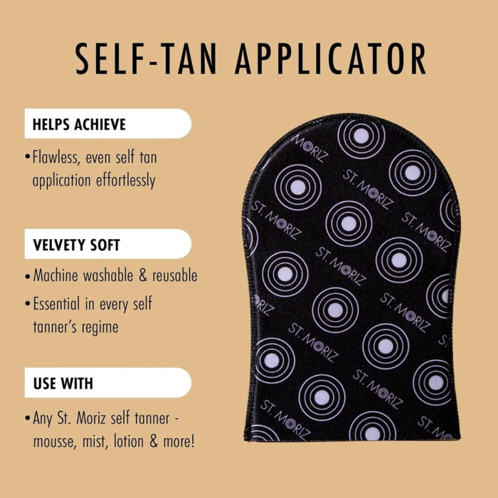 Перчатка-Аппликатор для Нанесения Автозагара St. Moriz Self-Tan Applicator Velvet Mitt