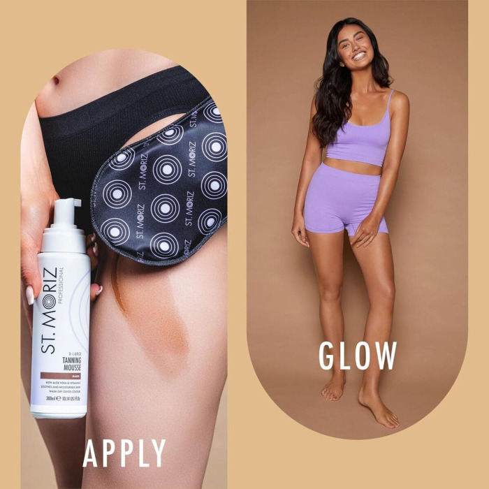 Перчатка-Аппликатор для Нанесения Автозагара St. Moriz Self-Tan Applicator Velvet Mitt