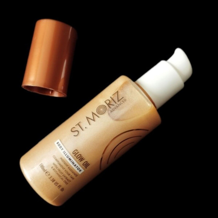 Увлажняющее Масло для Тела с Шиммером St. Moriz Advanced Glow Oil Body Illuminator