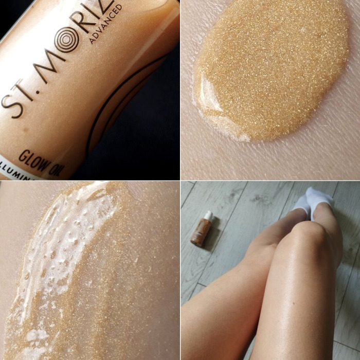 Увлажняющее Масло для Тела с Шиммером St. Moriz Advanced Glow Oil Body Illuminator