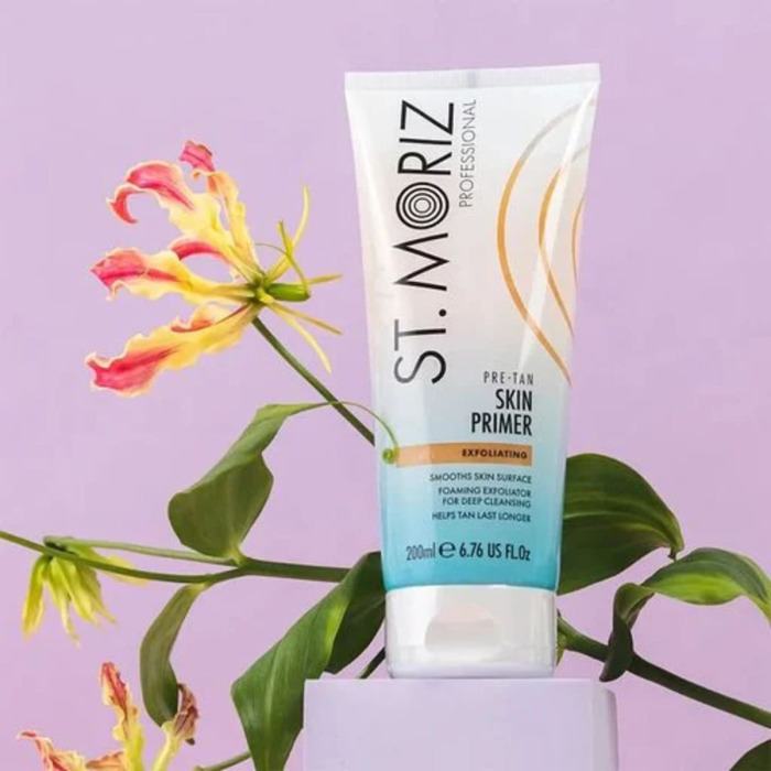 Скраб для Подготовки Тела к Нанесению Автобронзата St. Moriz Professional Pre-Tan Skin Primer Exfoliating