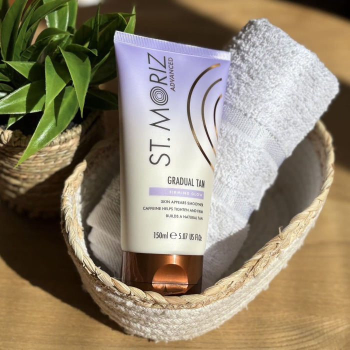 Лосьон для Улучшения Качества Кожи с Эффектом Автозагара St. Moriz Advanced Gradual Tan Firming Glow