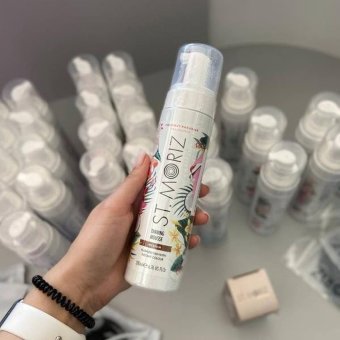 Автобронзат-Мусс St. Moriz Tanning Mousse Medium Coconut Paradise