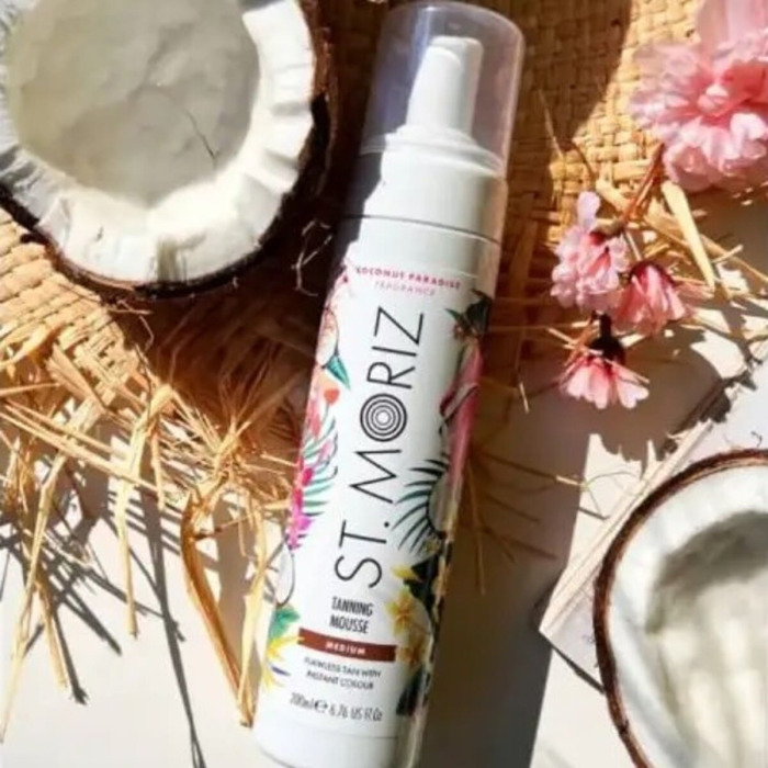 Автобронзат-Мусс St. Moriz Tanning Mousse Medium Coconut Paradise