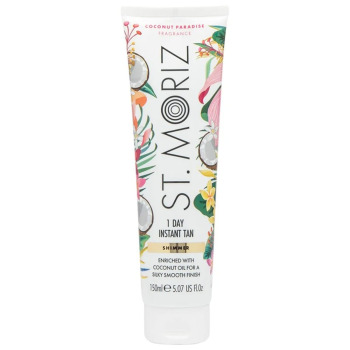 Бронзатор з Легким Ефектом Засмаги St. Moriz 1 Day Instant Tan Shimmer Coconut Paradise Бронзатор з Легким Ефектом Засмаги St. Moriz 1 Day Instant Tan Shimmer Coconut Paradise