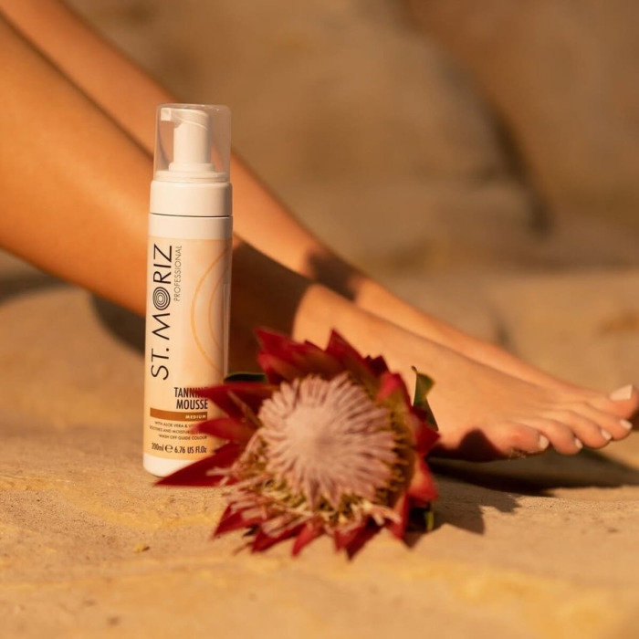 Автобронзат-Мусс Средний St. Moriz Professional Tanning Mousse Medium