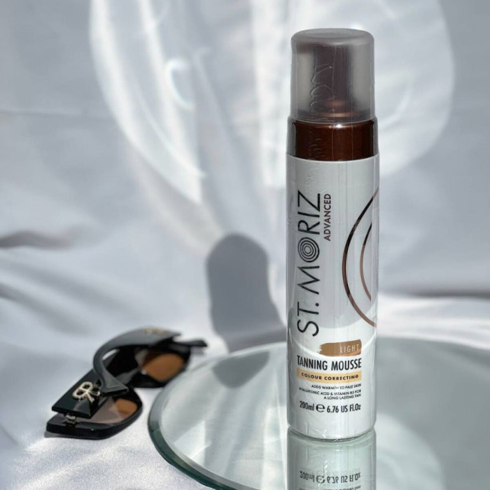 Автобронзат-Мусс для Коррекции Легкого Оттенка Загара St. Moriz Advanced Colour Correcting Tanning Mousse Light