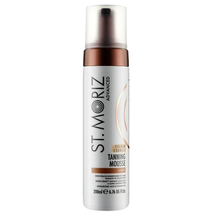 Автобронзат-Мусс для Коррекции Легкого Оттенка Загара St. Moriz Advanced Colour Correcting Tanning Mousse Light
