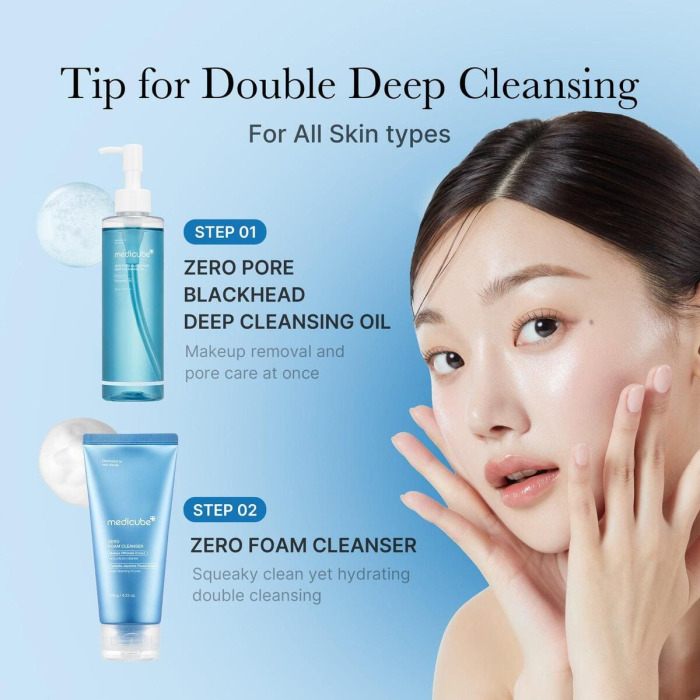 Гидрофильное Масло для Глубокого Очищения Пор Medicube Zero Pore Blackhead Deep Cleansing Oil