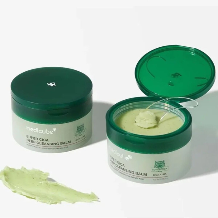 Гидрофильный Очищающий Бальзам с Центеллой Medicube Super Cica Deep Cleansing Balm